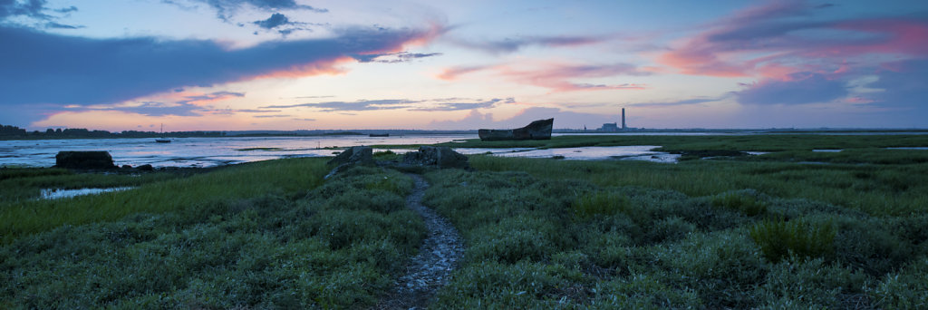the river medway from motney hill